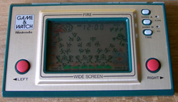 Green Game&Watch Fire FR-27